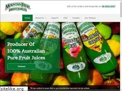 Sites similar to mountainfreshfruitjuices.com.au