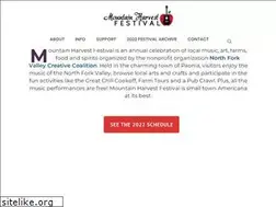 Sites similar to mountainharvestfestival.org