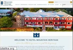 Sites similar to mountainheritage.com.au