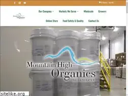 Sites similar to mountainhighorganics.com