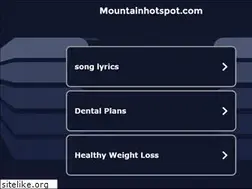 Sites similar to mountainhotspot.com