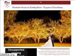 Sites similar to mountainhouseonsundayriver.com