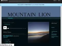 Sites similar to mountainlion.bandcamp.com
