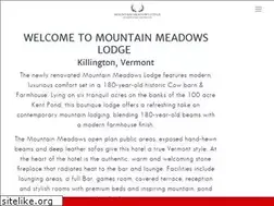 Sites similar to mountainmeadowslodge.com