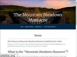 Sites similar to mountainmeadowsmassacre.com