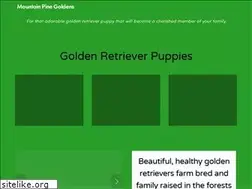 Sites similar to mountainpinegoldens.com