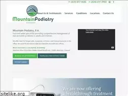 Sites similar to mountainpodiatry.net
