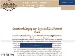 Sites similar to mountainridgemotel.com