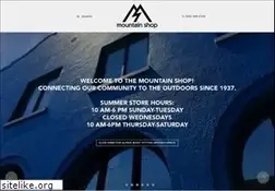 Sites similar to mountainshop.net