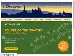 Sites similar to mountainsidebaroque.org