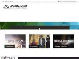 Sites similar to mountainsidesdachurch.org
