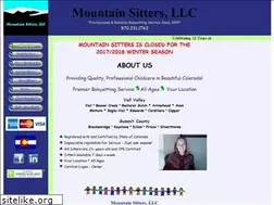Sites similar to mountainsitters.com