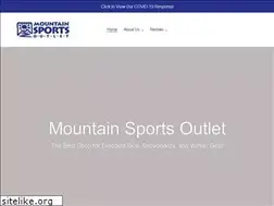 Sites similar to mountainsportsoutlet.com