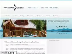 Sites similar to mountainspringsretreat.com