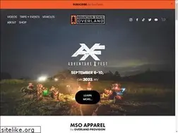 Sites similar to mountainstateoverland.com