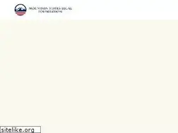 Sites similar to mountainstateslegal.org