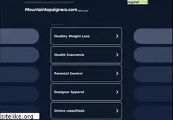 Sites similar to mountaintopsigners.com