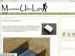 Sites similar to mountainultralight.com