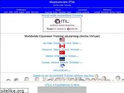 Sites similar to mountainview-itsm.com