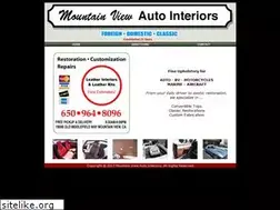 Sites similar to mountainviewautointeriors.com