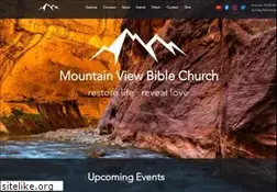 Sites similar to mountainviewbiblechurch.org