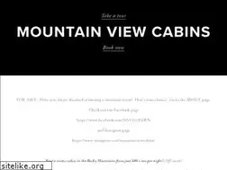 Sites similar to mountainviewcabinsbc.com