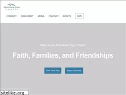 Sites similar to mountainviewchapel.com