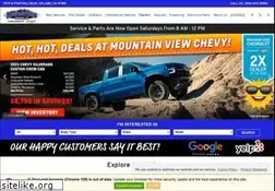 Sites similar to mountainviewchevrolet.com