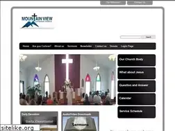 Sites similar to mountainviewchurch.org