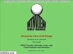 Sites similar to mountainviewgolfrange.com