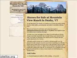 Sites similar to mountainviewranchhorses.biz