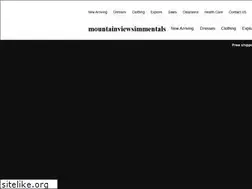 Sites similar to mountainviewsimmentals.com