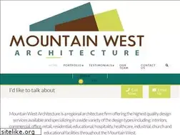 Sites similar to mountainwestarchitects.com