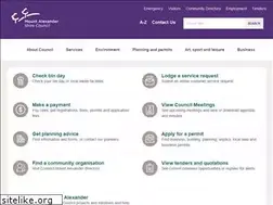 Sites similar to mountalexander.vic.gov.au