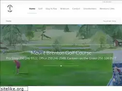 Sites similar to mountbrentongolf.com