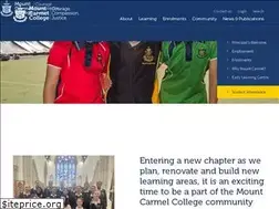 Sites similar to mountcarmel.tas.edu.au