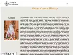 Sites similar to mountcarmelshrine.com