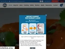 Sites similar to mounteverestrestaurant.net