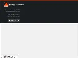Sites similar to mountexperience.com