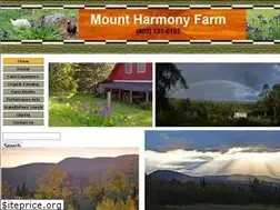 Sites similar to mountharmonyfarm.com