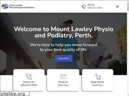 Sites similar to mountlawleyphysioandpod.com.au