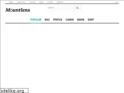 Sites similar to mountlens.com