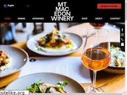 Sites similar to mountmacedonwinery.com.au