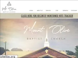Sites similar to mountolivebaptist.net