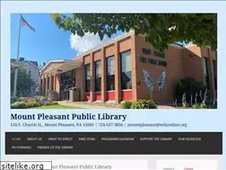 Sites similar to mountpleasantpalibrary.org