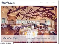 Sites similar to mountpleasantvenues.com