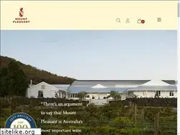 Sites similar to mountpleasantwines.com.au