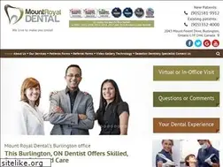 Sites similar to mountroyaldental.com