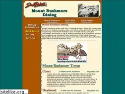 Sites similar to mountrushmoredining.com