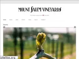 Sites similar to mountsalemvineyards.com